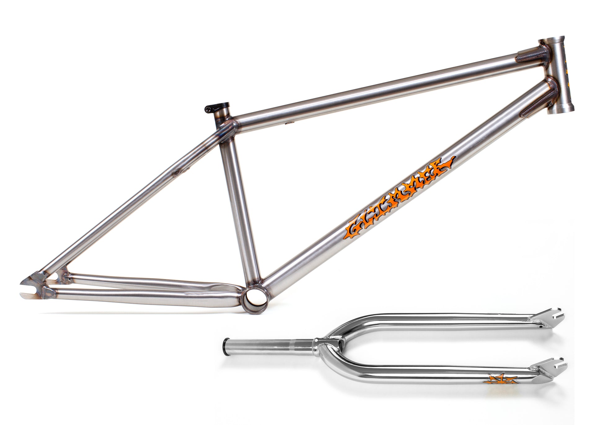 Glimmer Frameset Really Raw Really Raw Frame Chrome Fork